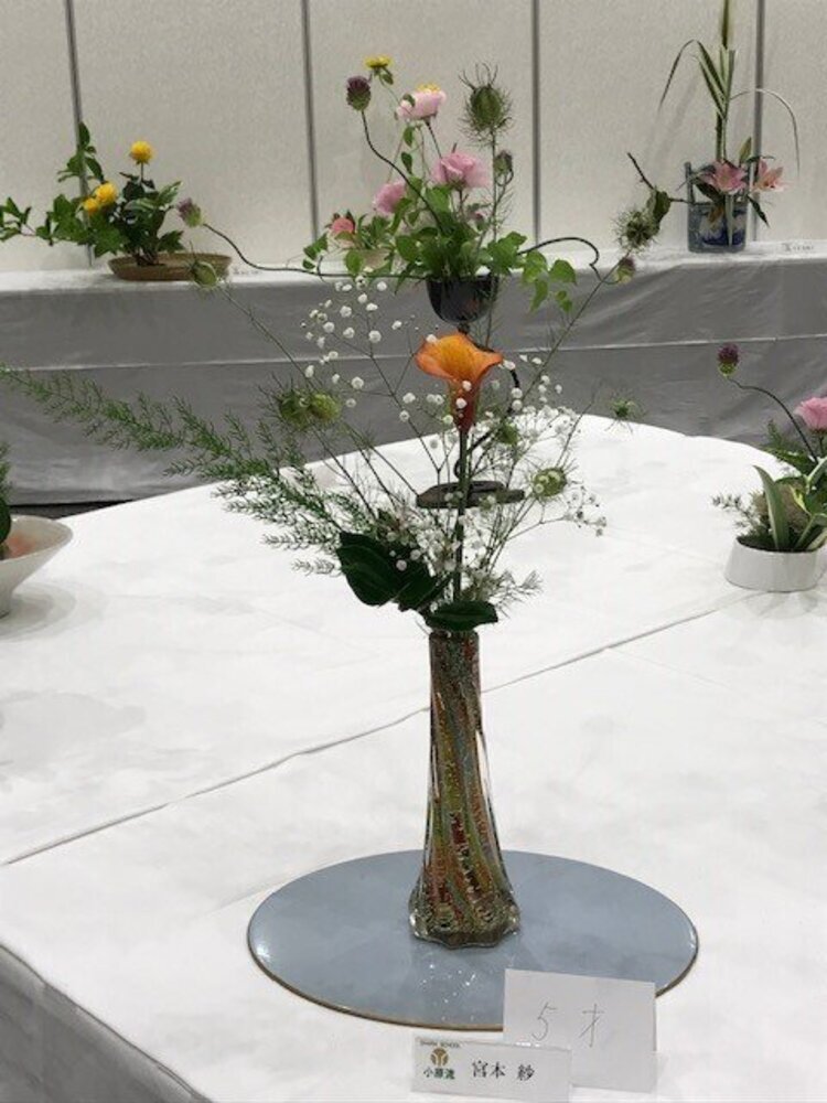 みんなの花展『花とひととき』（宇和島支部） | いけばな小原流
