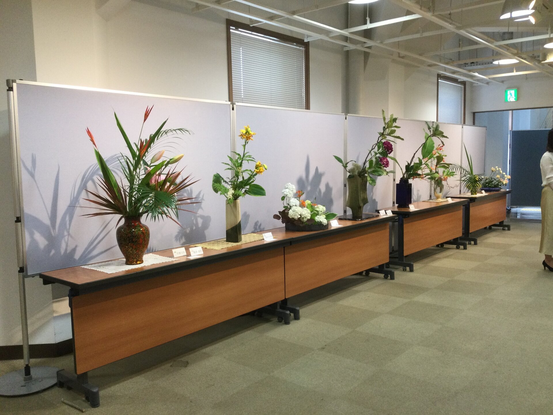 花の輪・人の輪みんなの花展 ｢向夏～花ときめき｣（函館支部