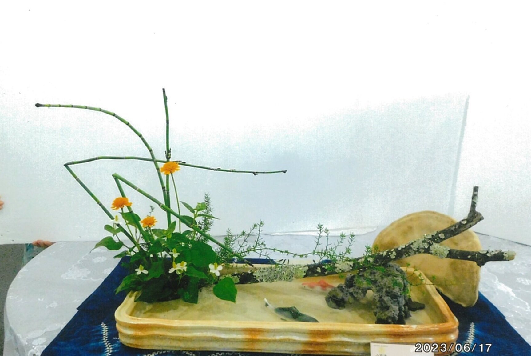 絵画『大輪の花』ヘイ平山 絵画 油彩画 平山講平・黄色い花 油絵 オイルぺイント | 油彩画