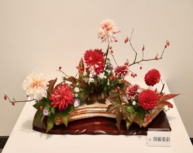 原田敬造 画 【紅花】1982年 額付 絵画 なかた美術館で日本近代絵画展