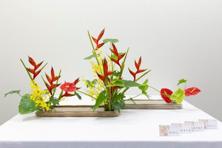花の輪・人の輪ーみんなの花展 花とのかたらい（十勝支部） | いけばな