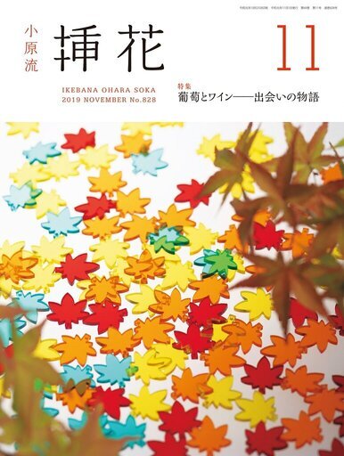 小原流挿花挿花2019年11月号