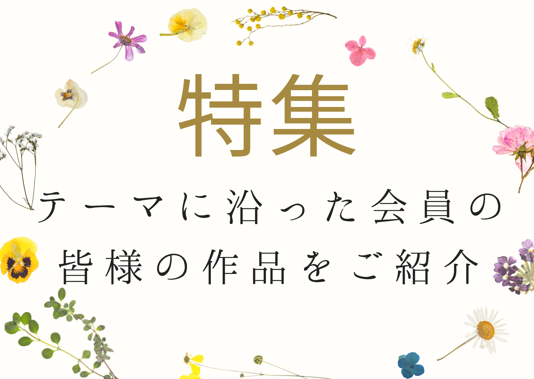白 シンプル 押し花 サンクスカード (3).png