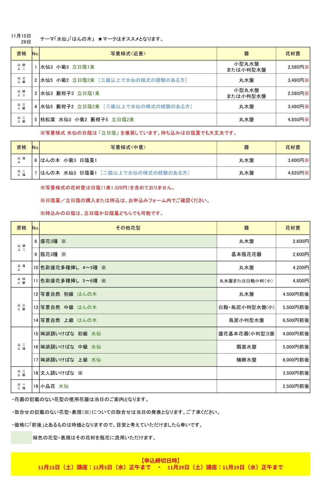 花専科11月花材.jpg