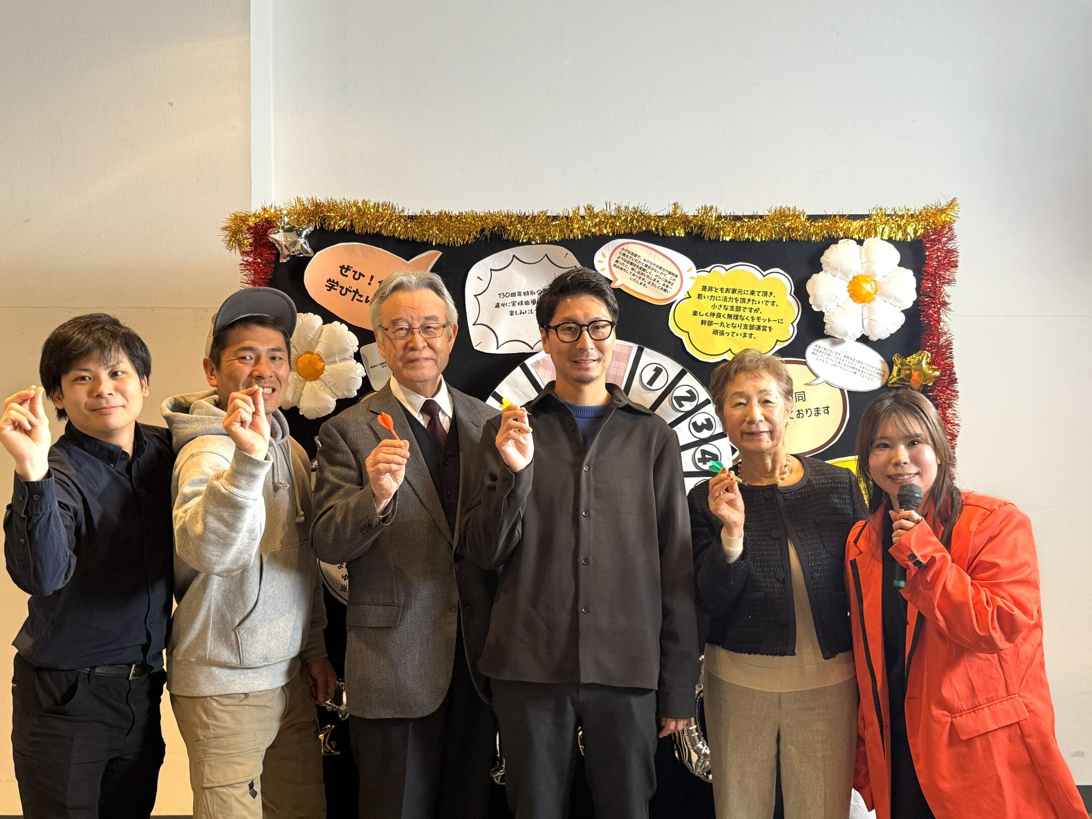 ダーツの旅の様子